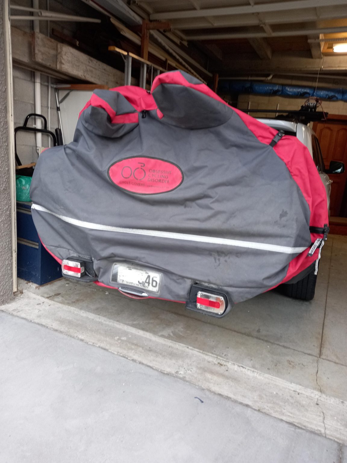 electric bike cover for motorhome