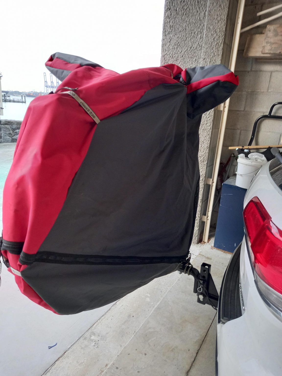 electric bike cover for motorhome